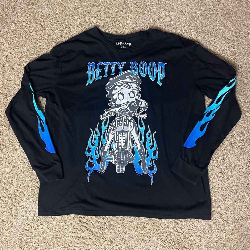 Betty Boop Biker Tee